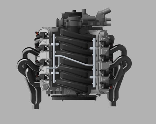 LS Tri-Y交叉排气_集管 v2 &amp; v3缩略图